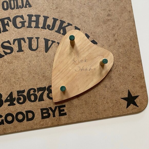 Vintage Ouija Board 1950s Copp Clarke Game Wood Planchette And Box Rare Occult - Picture 4 of 11